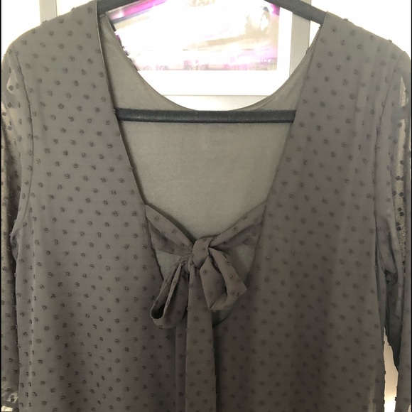 Tie Back Chiffon Dress - Picture 6 of 7